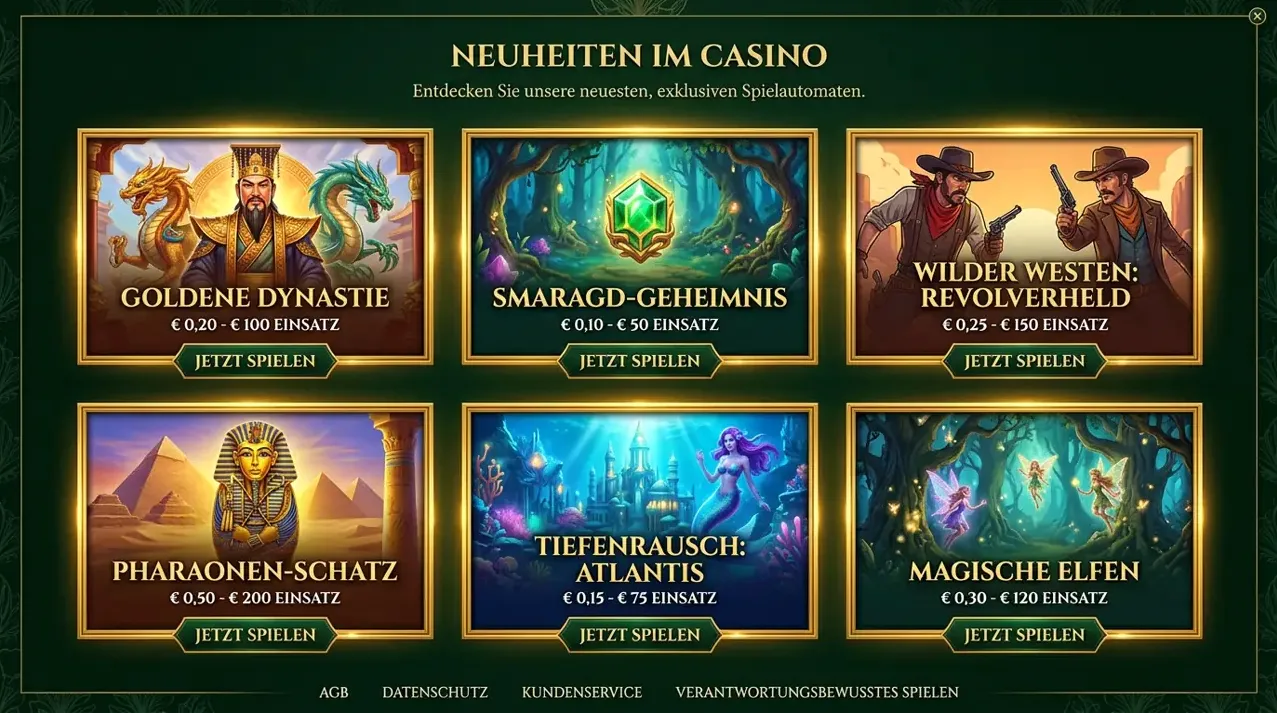 Neu & Trend im Stonevegas